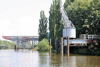 5673 Krne am Moorfleeter Kanal in Hamburg Billbrook.