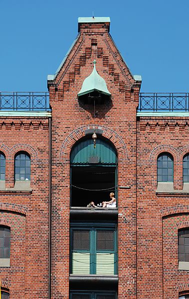 017_18955 im Rahmen der Umnutzung der Speichergebude und der Aufhebung des Freihafens im Bereich der Speicherstadt sind viele kreative Hamburger Firmen in die Gebude gezogen. www.christoph-bellin.de