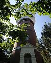 17_21518  Der Bergedorfer Wasserturm wurde 1902 nach dem Entwurf des Bergedorfer Stadtbaumeister Carl Friedrich Dusi errichtet. Die Anlage war bis Anfang 1973 für die Wasserversorgung Bergedorfs in Betrieb. ©www.hamburg-fotograf.com