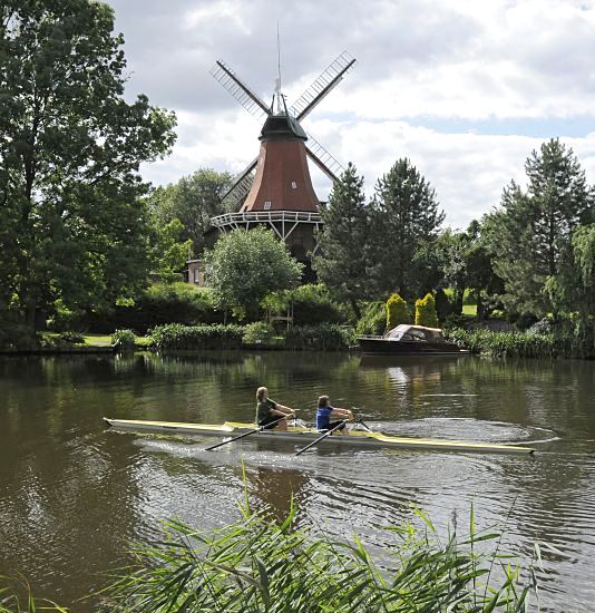 Bilder Hamburger Wassersport -  Dove-Elbe, Reitbrooker Mhle