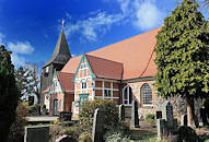 0978 Kirchenarchitekur Hamburg Landkirchen St. Nicolaikirche Stadtteil Hamburg Altengamme