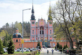 0358 Barockarchitektur - Marien Wallfahrtskirche Święta Lipka, Heiligelinde - Polen.